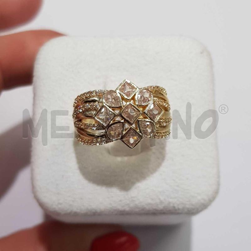 ANELLO D FASCIA FIORE STRASS GIRI ISP ANNI 90 | Mercatino dell'Usato Civitavecchia 1