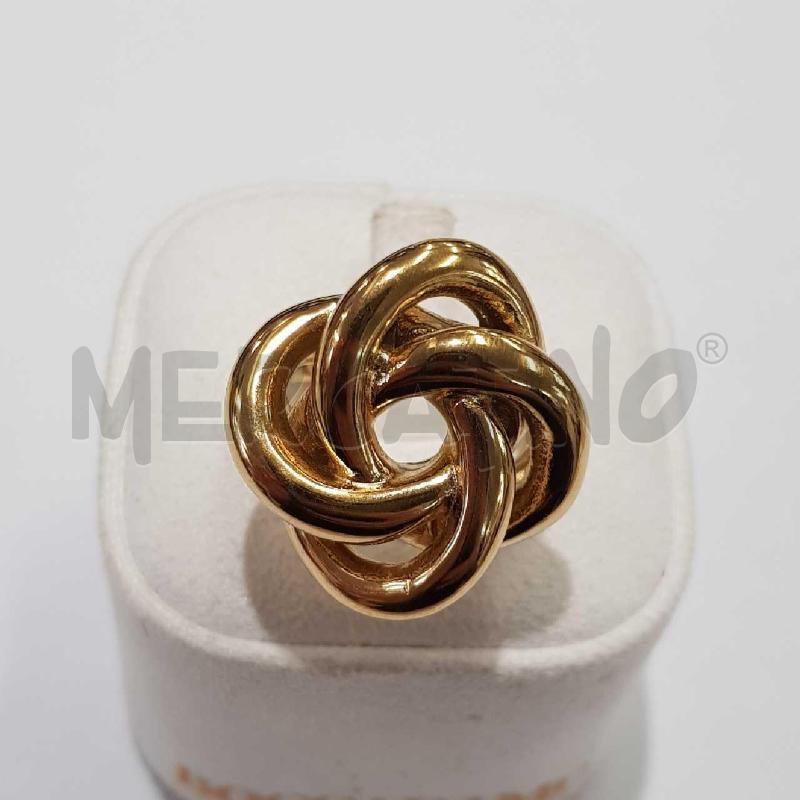 ANELLO D GEMTRICO ACC DORATO NODO  | Mercatino dell'Usato Civitavecchia 1