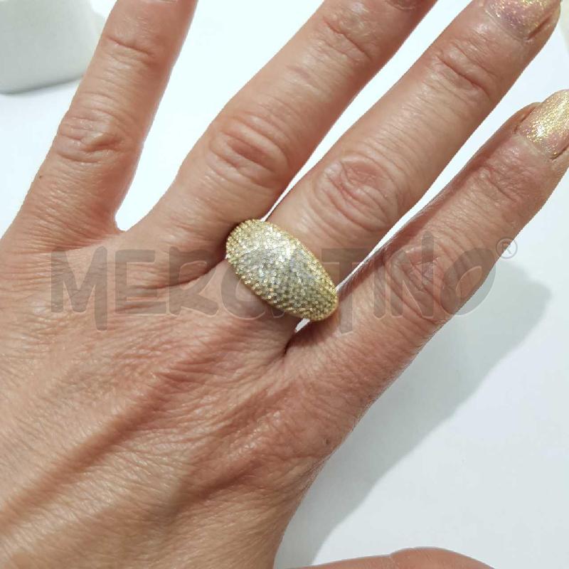 ANELLO D SEMPL BRILLANTINI DOTT DORATO ACC | Mercatino dell'Usato Civitavecchia 3