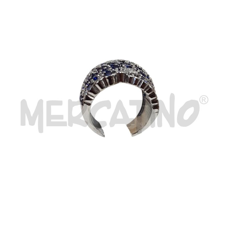 ANELLO D STEEL DETT BLU E BIANCHI FASCIA  | Mercatino dell'Usato Civitavecchia 3