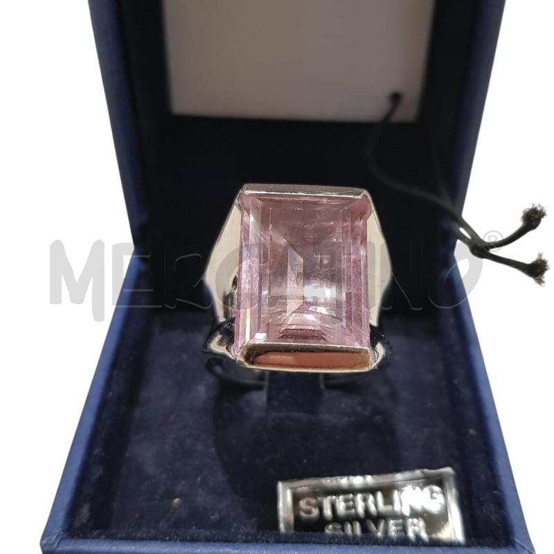 ANELLO D SWAROVSKI CRISTALLO ROSA | Mercatino dell'Usato Civitavecchia 1