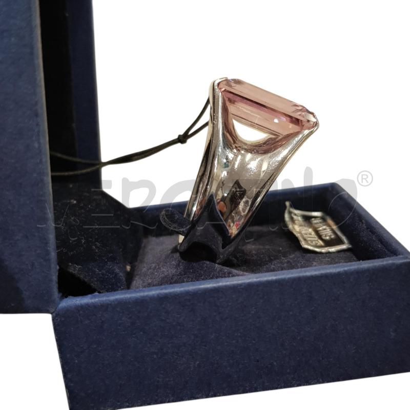 ANELLO D SWAROVSKI CRISTALLO ROSA | Mercatino dell'Usato Civitavecchia 2
