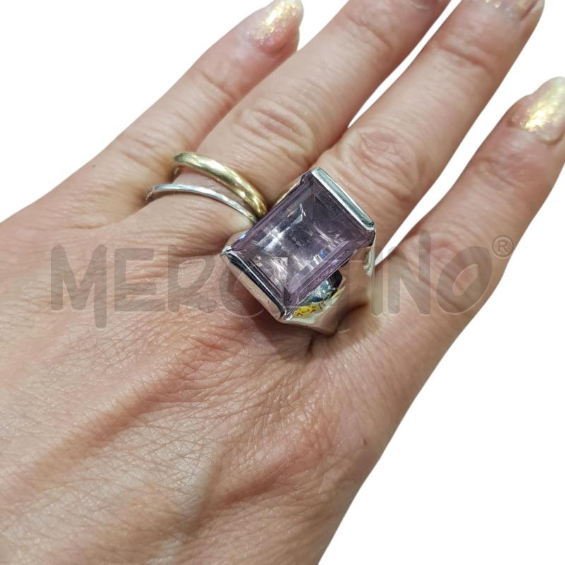 ANELLO D SWAROVSKI CRISTALLO ROSA | Mercatino dell'Usato Civitavecchia 4