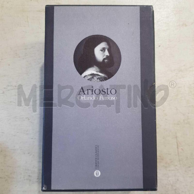 ARIOSTO ORLANDO FURIOSO 2 VOL | Mercatino dell'Usato Civitavecchia 1
