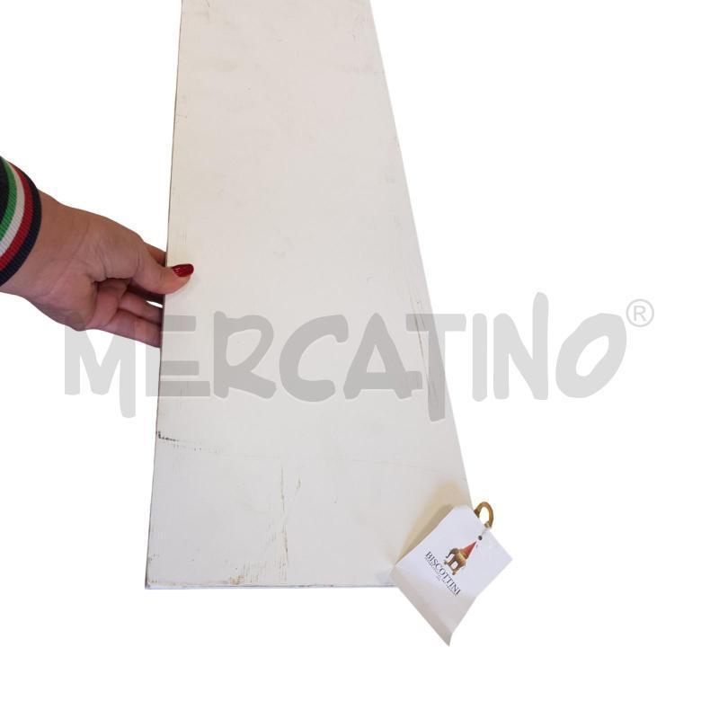 ATTACCA PANNI LEGNO BIANCO 100X22X25 | Mercatino dell'Usato Civitavecchia 4