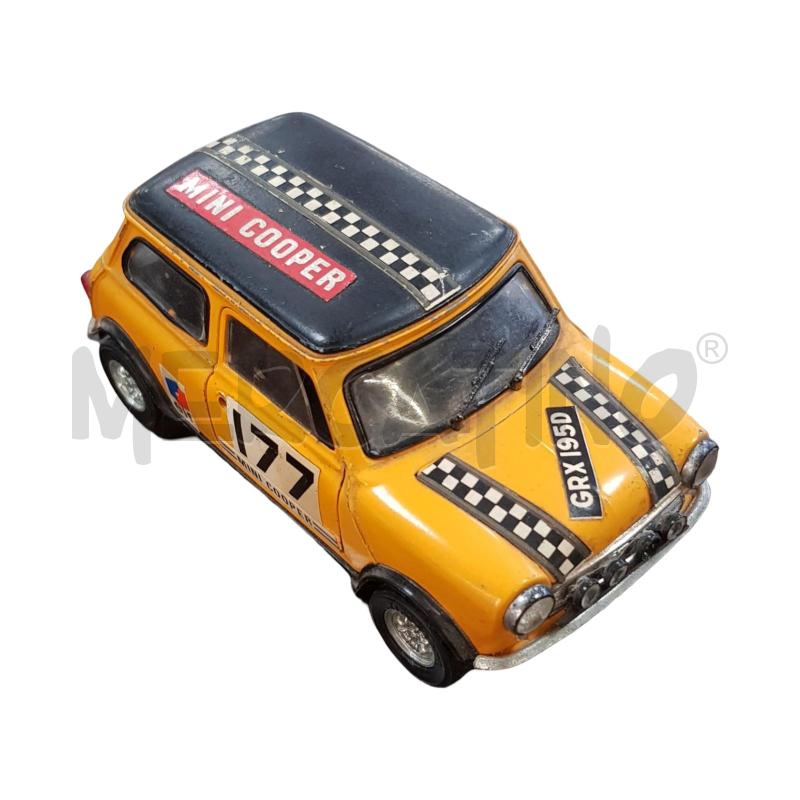 AUTO POLITOYS  MINI COOPER 1/25 GIALLO OCRA | Mercatino dell'Usato Civitavecchia 1