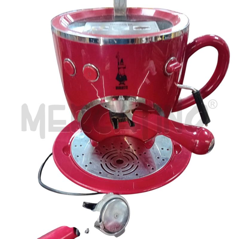 BIALETTI MACCHINA CAFFE ROSSA CIALDE/CAPSULE/POLVERE | Mercatino dell'Usato Civitavecchia 2