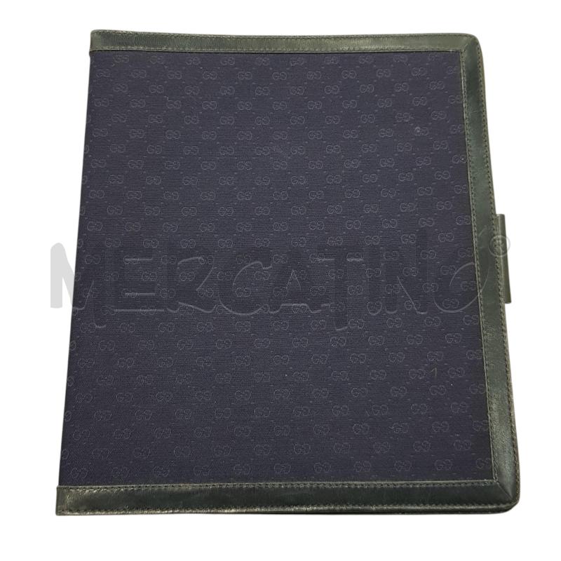 BLOCK NOTES GUCCI MONOGRAM BLU | Mercatino dell'Usato Civitavecchia 1