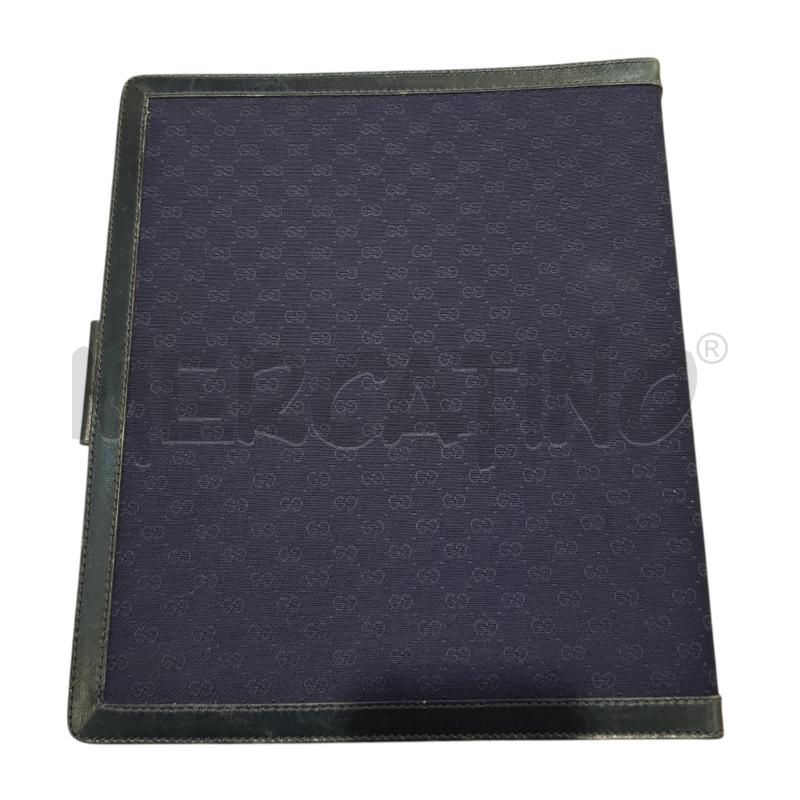 BLOCK NOTES GUCCI MONOGRAM BLU | Mercatino dell'Usato Civitavecchia 2
