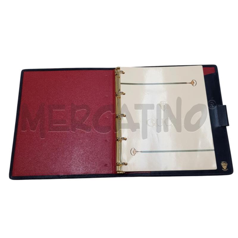 BLOCK NOTES GUCCI MONOGRAM BLU | Mercatino dell'Usato Civitavecchia 3
