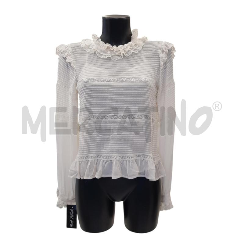 BLUSA D TWINSET PANNA +TOP DETT RICAMO | Mercatino dell'Usato Civitavecchia 1