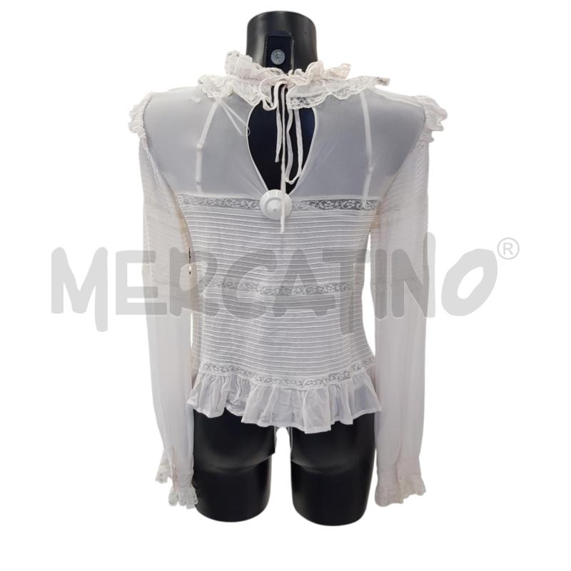 BLUSA D TWINSET PANNA +TOP DETT RICAMO | Mercatino dell'Usato Civitavecchia 3