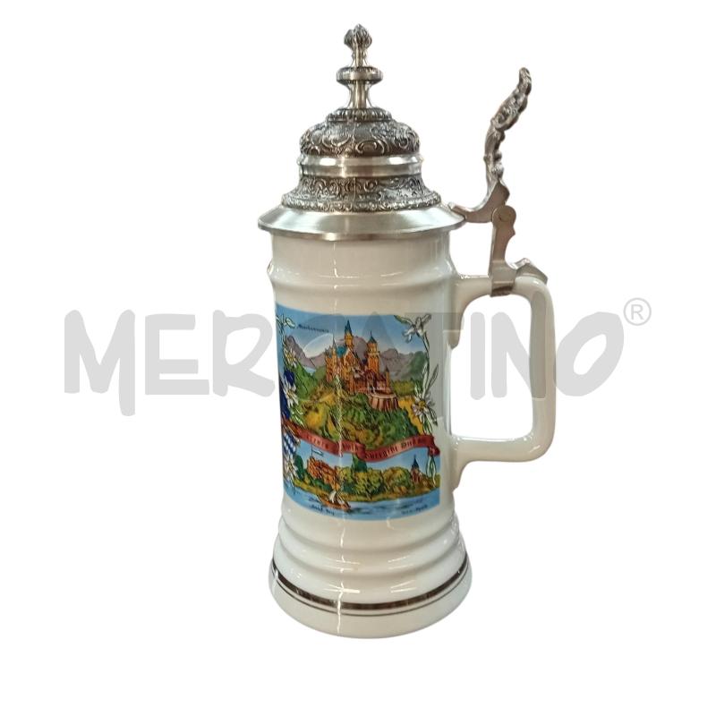 BOCCALE BOCCALE BAVARESE CERAMICA COP.PELTRO REUTTER | Mercatino dell'Usato Civitavecchia 3