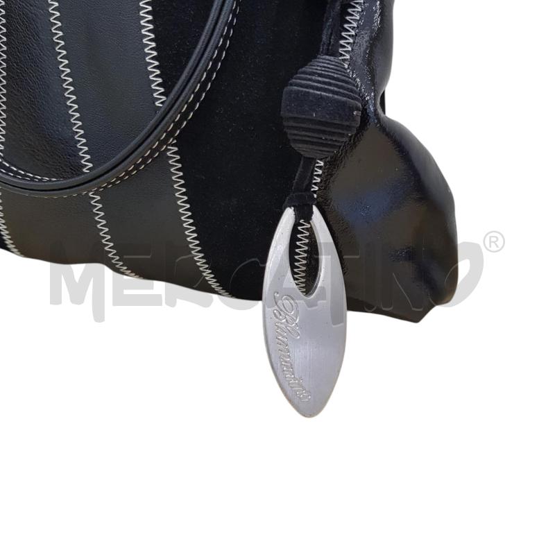 BORSA D BLUMARINE PELLE NERA SCM IMPUNTURE | Mercatino dell'Usato Civitavecchia 2