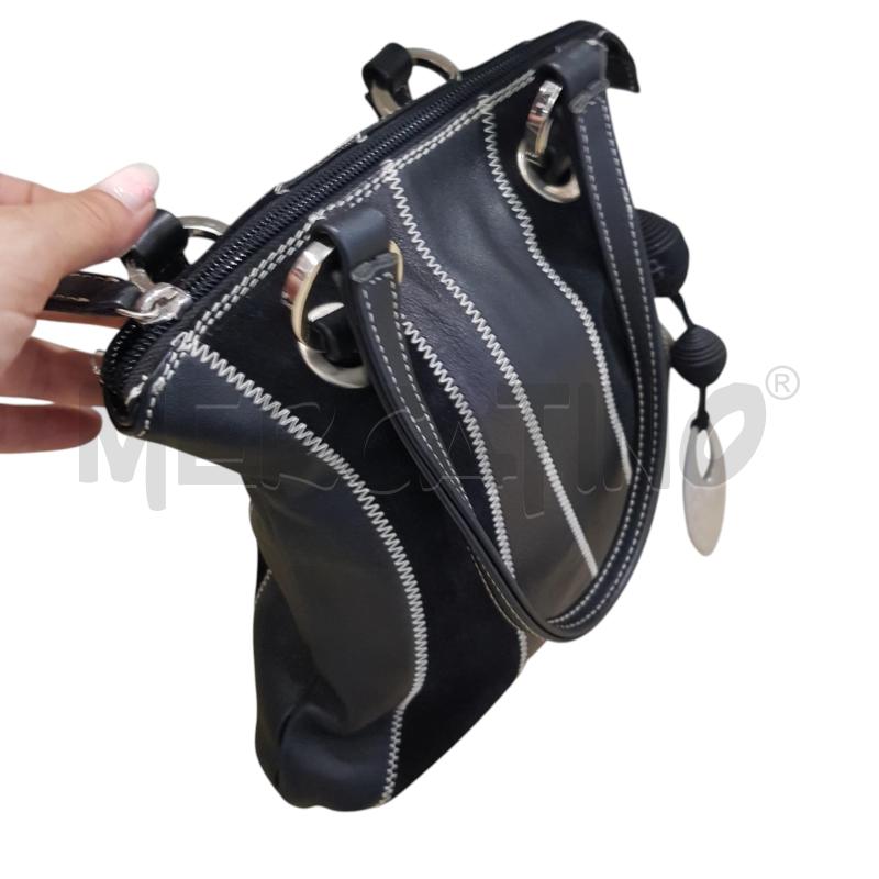 BORSA D BLUMARINE PELLE NERA SCM IMPUNTURE | Mercatino dell'Usato Civitavecchia 3
