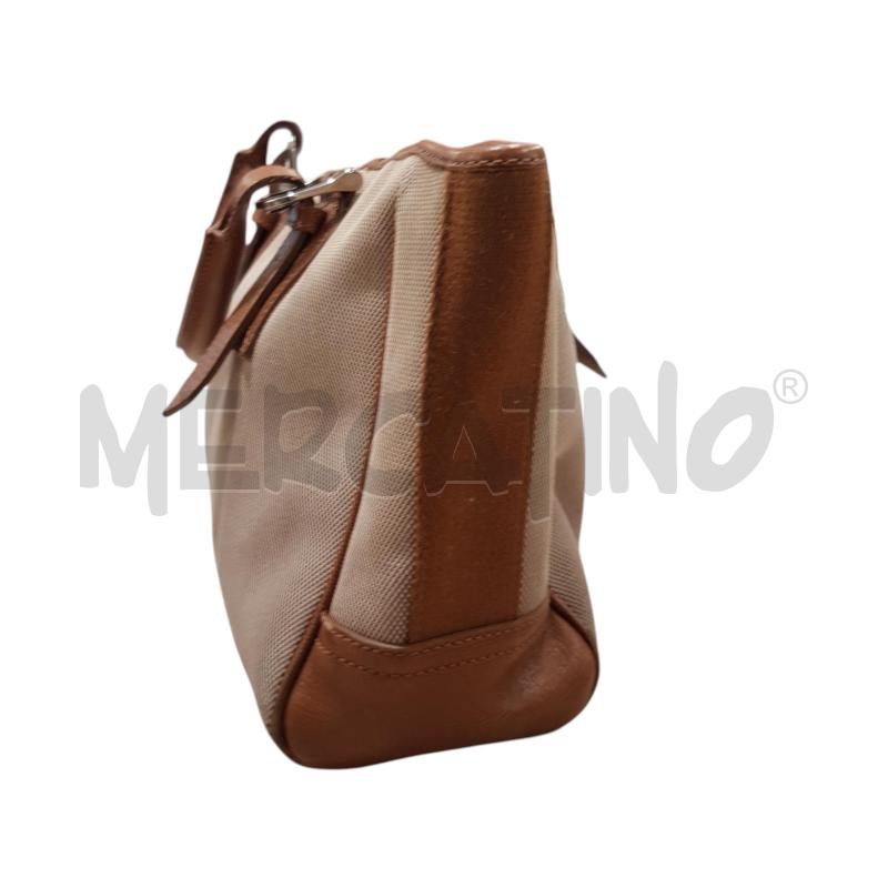 BORSA D BURBERRY TELATA PROFILI PELLE MARRONE | Mercatino dell'Usato Civitavecchia 2
