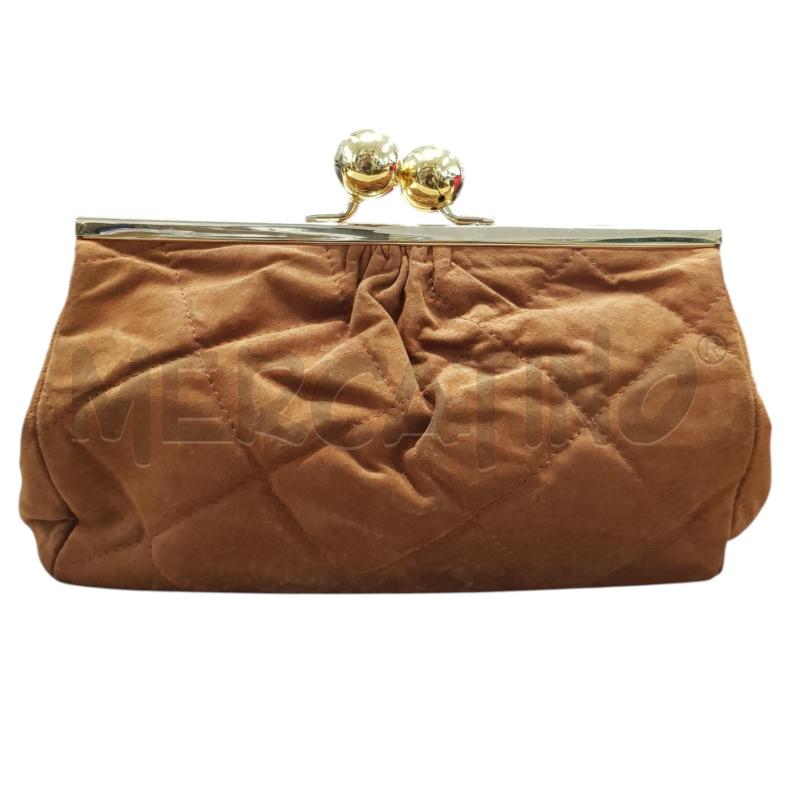 BORSA D FURLA CLUTCH SCAMOSCIATA TRAPUNTATA | Mercatino dell'Usato Civitavecchia 1