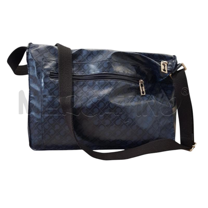 BORSA D GHERARDINI MONOGRAM BLU NERO | Mercatino dell'Usato Civitavecchia 2