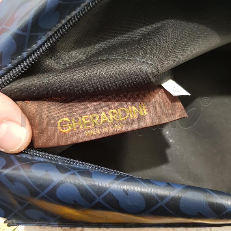 BORSA D GHERARDINI MONOGRAM BLU NERO | Mercatino dell'Usato Civitavecchia 5