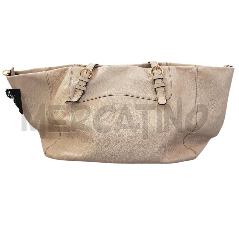 BORSA D GIANNI CHIARINI PELLE MARTELLATA AVORIO | Mercatino dell'Usato Civitavecchia 2