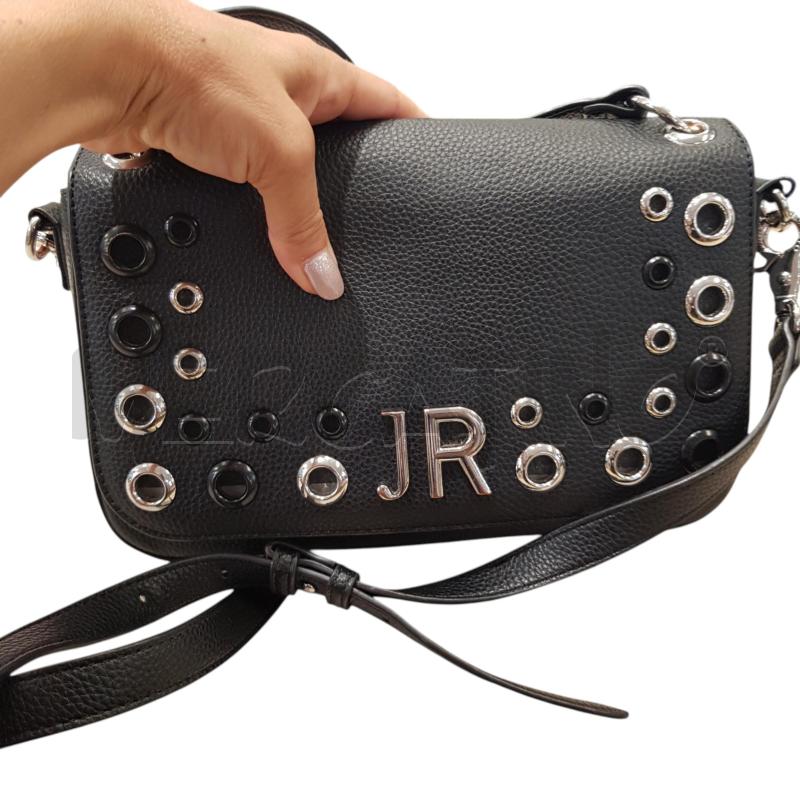 BORSA D JHON RICHMOND NERA BORCHIE  | Mercatino dell'Usato Civitavecchia 1