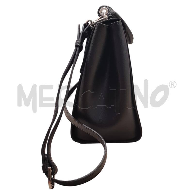 BORSA D LANCASTER BAULETTO NERO TRACOLLA | Mercatino dell'Usato Civitavecchia 2