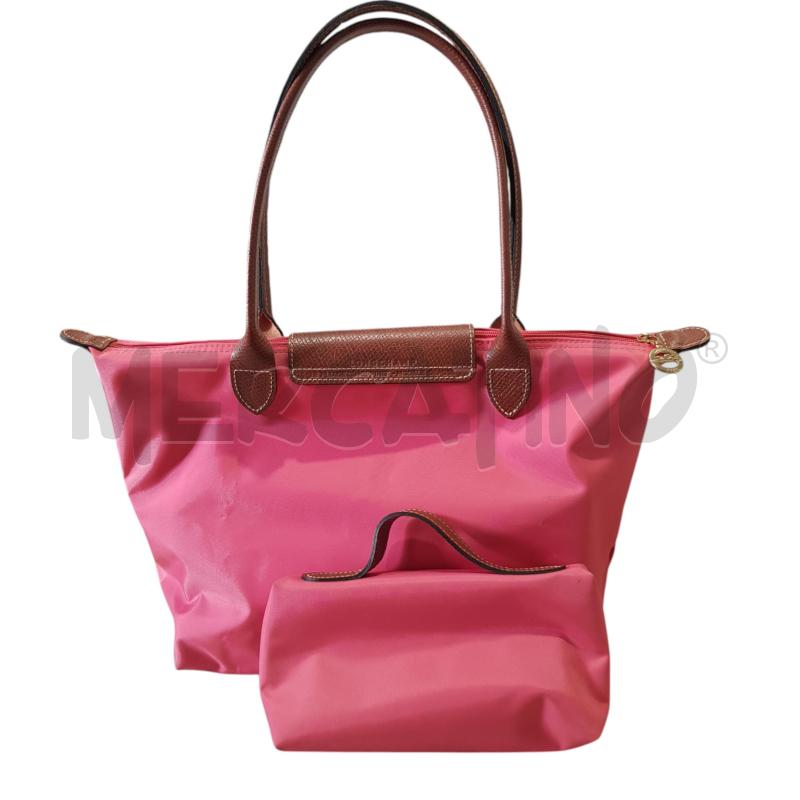 BORSA D LONGCHAMP CON POCHETTE ROSA | Mercatino dell'Usato Civitavecchia 2
