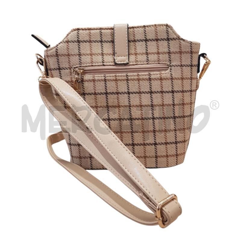 BORSA D STRATHURIE SCOTLAND CHECK BEIGE | Mercatino dell'Usato Civitavecchia 3