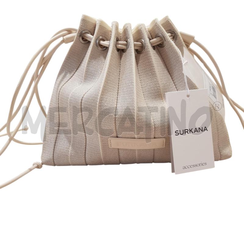 BORSA D SURKANA GLITTER SILVER | Mercatino dell'Usato Civitavecchia 1