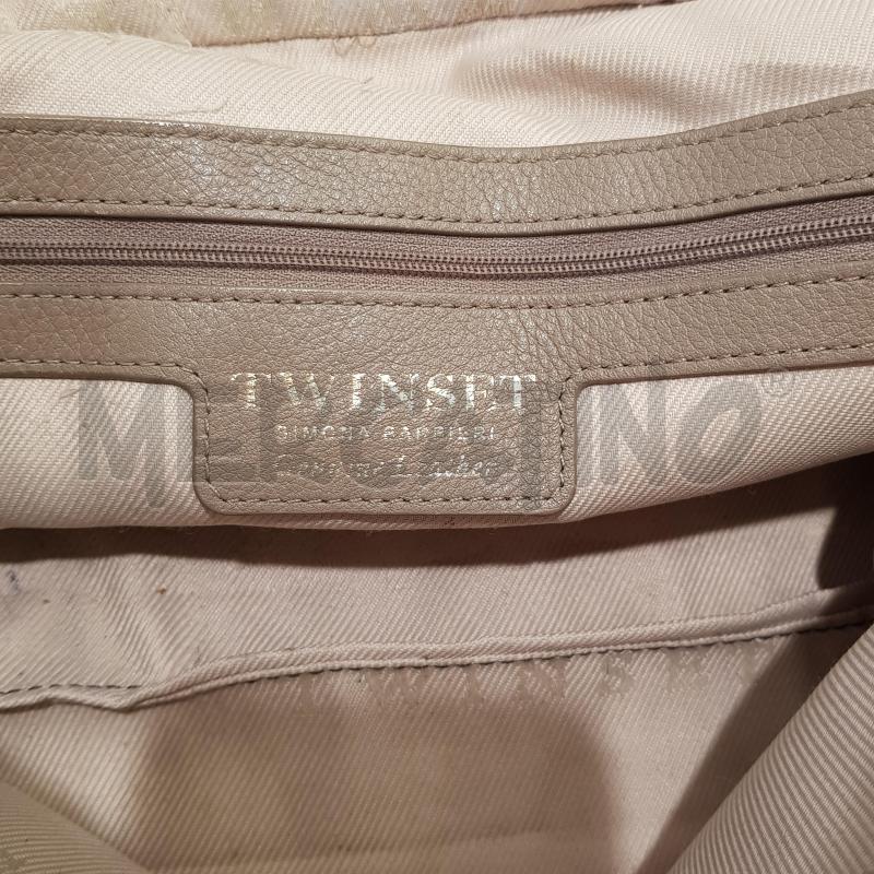 BORSA D TWIN SET PELLE TORTORA CATENA DOR | Mercatino dell'Usato Civitavecchia 5