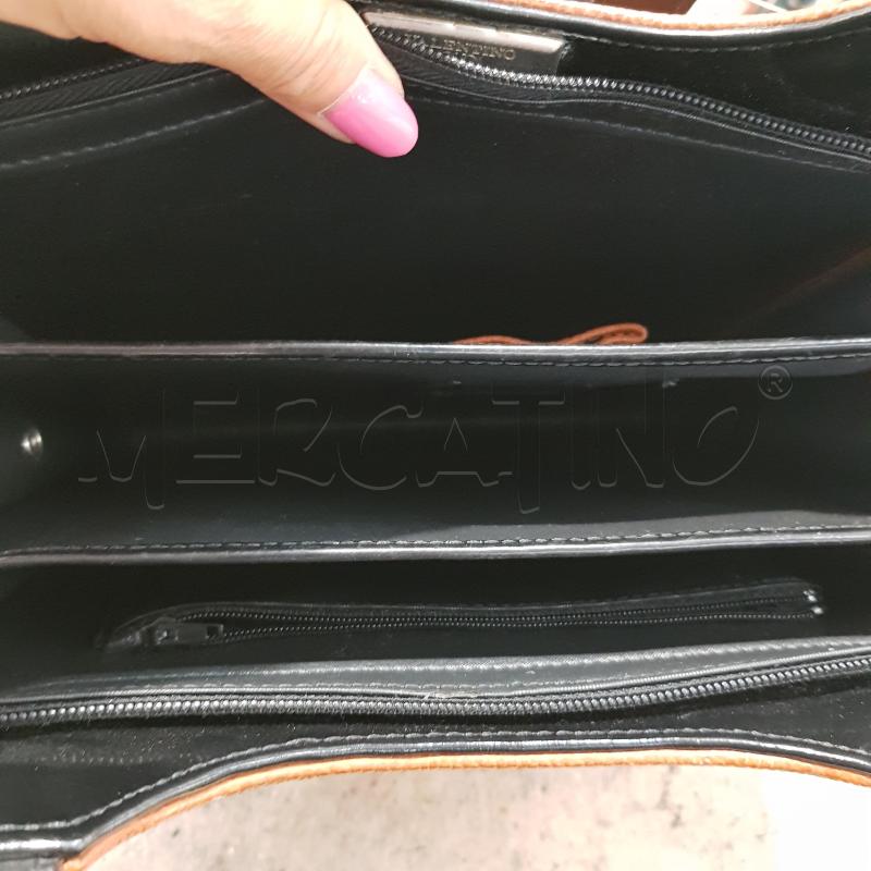 BORSA D VALENTINO MARRONE  | Mercatino dell'Usato Civitavecchia 5