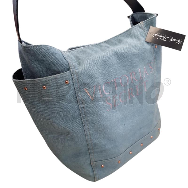BORSA D VICTORIA'S SECRET DENIM BORCHIE | Mercatino dell'Usato Civitavecchia 2