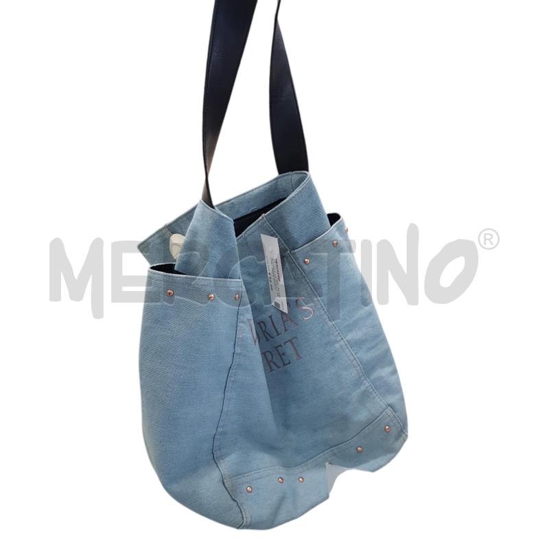 BORSA D VICTORIA'S SECRET DENIM BORCHIE | Mercatino dell'Usato Civitavecchia 4