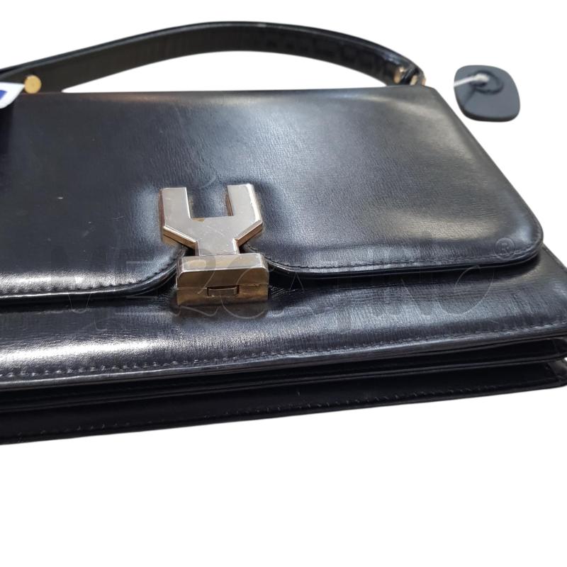 BORSA D VINTAGE NERA MANICO CHIUSURA MET DORATO | Mercatino dell'Usato Civitavecchia 4