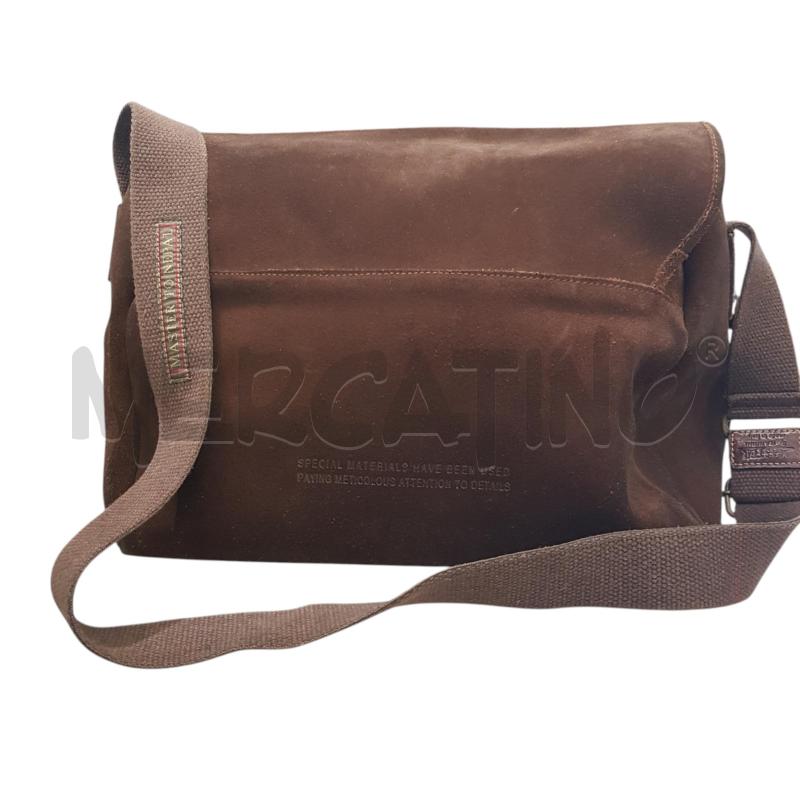BORSA MASTER BY NANNINI K28611 NEPAL SCAMOSCIATA MARRONE | Mercatino dell'Usato Civitavecchia 4