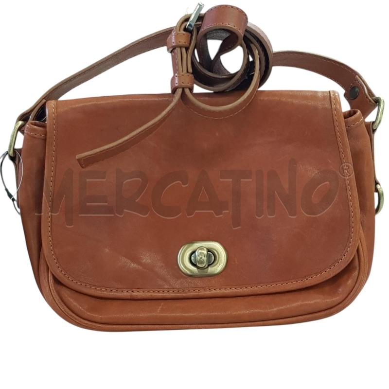 BORSA OFFICINE TOSCANE MARRONE CUOIO TRACOLLA | Mercatino dell'Usato Civitavecchia 1