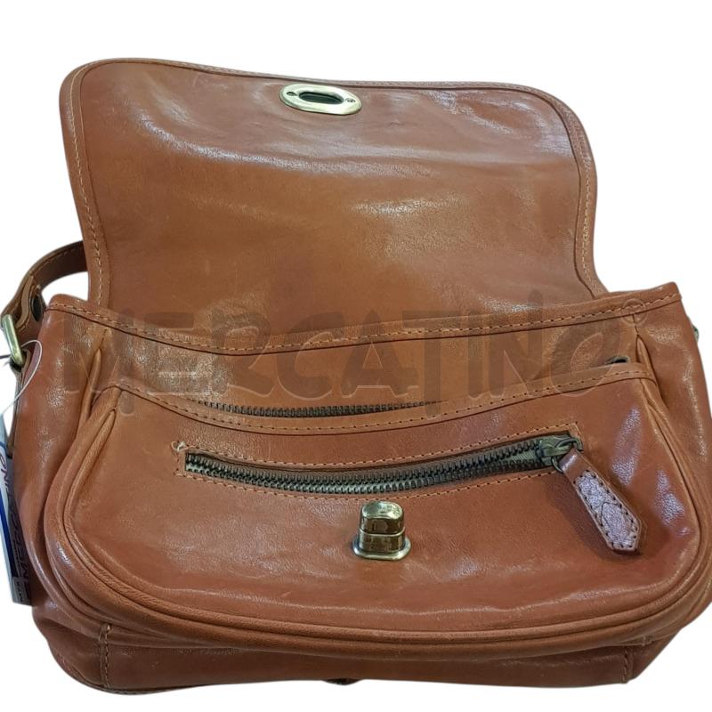 BORSA OFFICINE TOSCANE MARRONE CUOIO TRACOLLA | Mercatino dell'Usato Civitavecchia 3