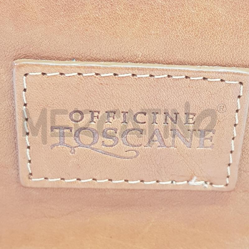 BORSA OFFICINE TOSCANE MARRONE CUOIO TRACOLLA | Mercatino dell'Usato Civitavecchia 4