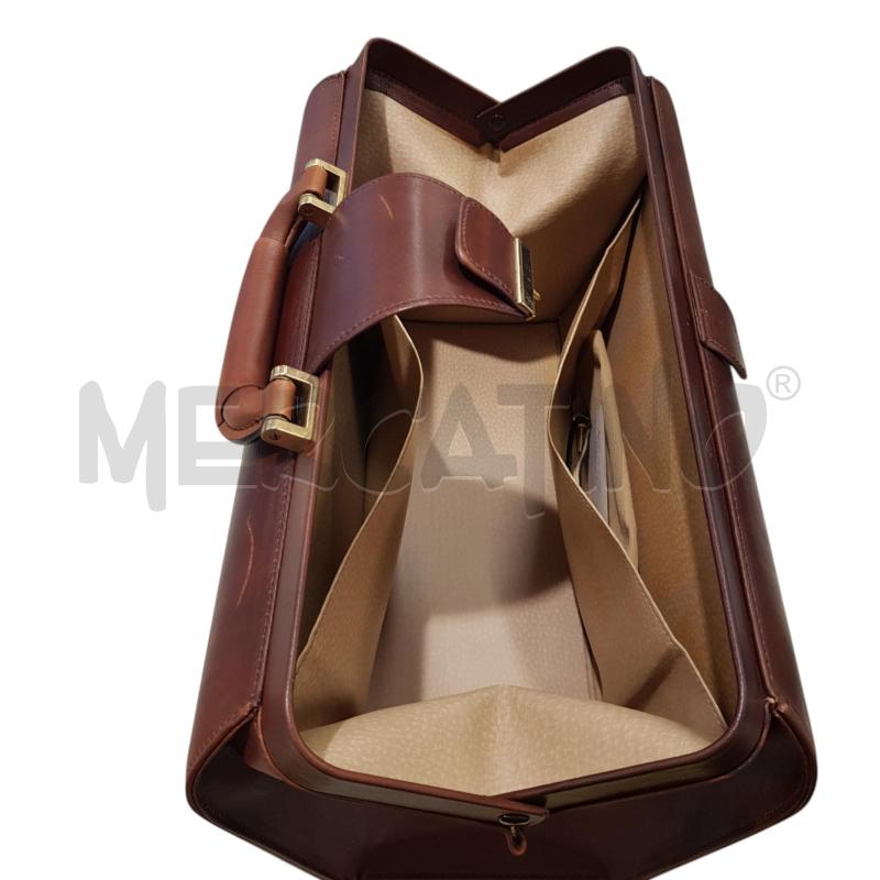 BORSA PELLE MEDICO MARRONE | Mercatino dell'Usato Civitavecchia 5