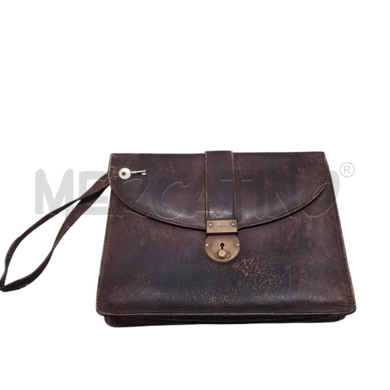 BORSELLO U GUCCI ANNI '70 PELLE | Mercatino dell'Usato Civitavecchia 1