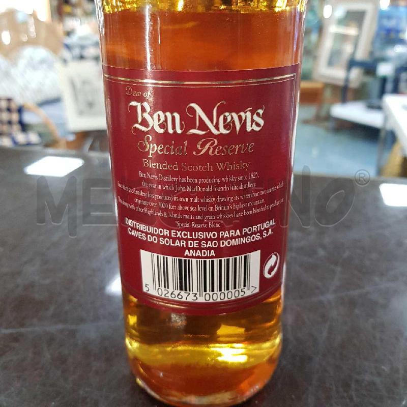 BOTTIGLIA WHISCKY BEN NEVIS | Mercatino dell'Usato Civitavecchia 2