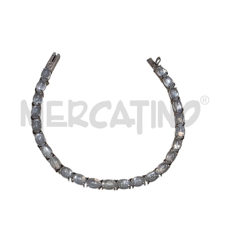 BRACCIALE ARG TENNIS PIETRA DI LUNA VINTAGE  | Mercatino dell'Usato Civitavecchia 2