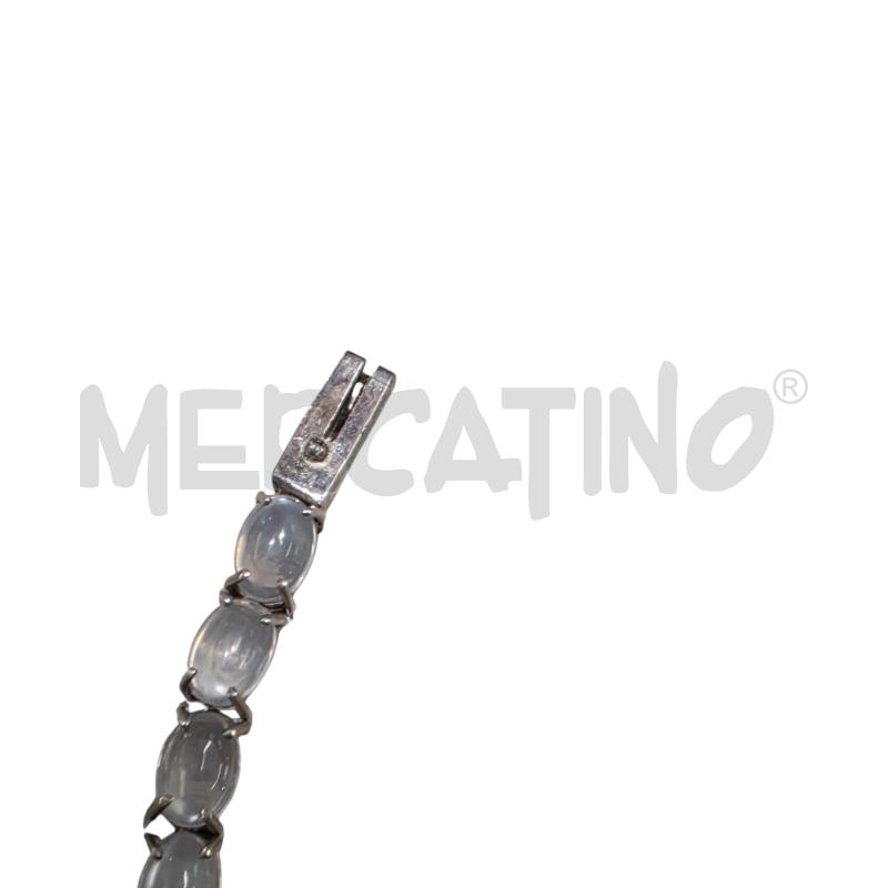 BRACCIALE ARG TENNIS PIETRA DI LUNA VINTAGE  | Mercatino dell'Usato Civitavecchia 3