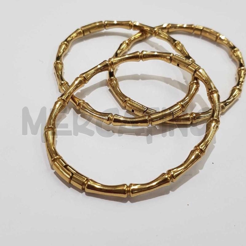 BRACCIALE BAMBOO DORATO STRASS  | Mercatino dell'Usato Civitavecchia 3
