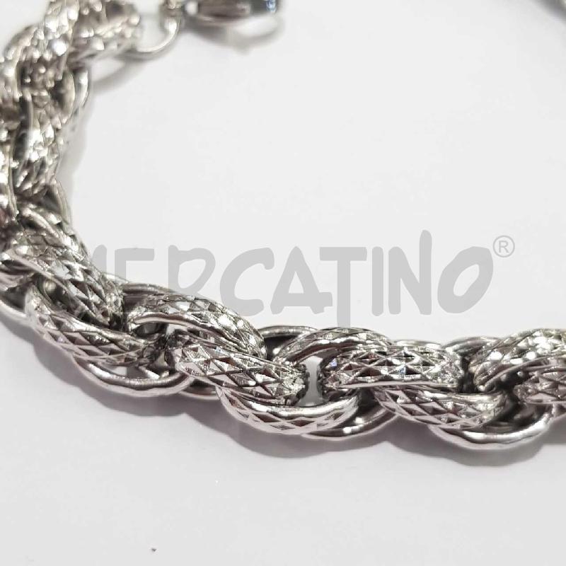 BRACCIALE CATENA ANELLI  | Mercatino dell'Usato Civitavecchia 2