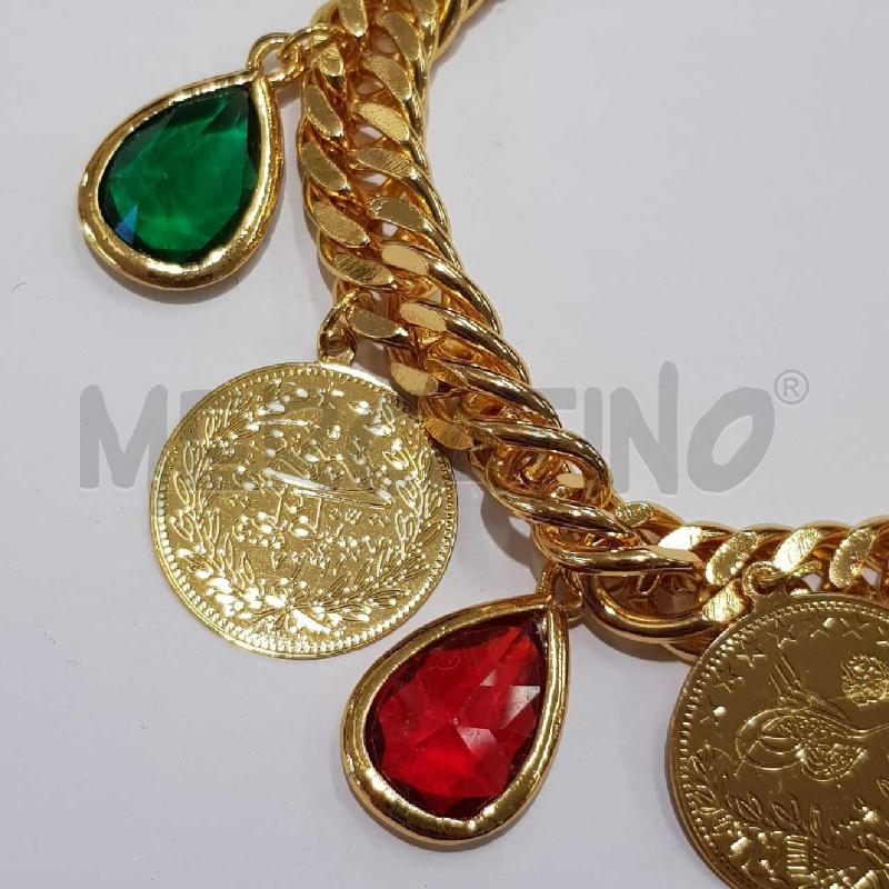 BRACCIALE CHARM MONETE E SILM PIETRA  | Mercatino dell'Usato Civitavecchia 2