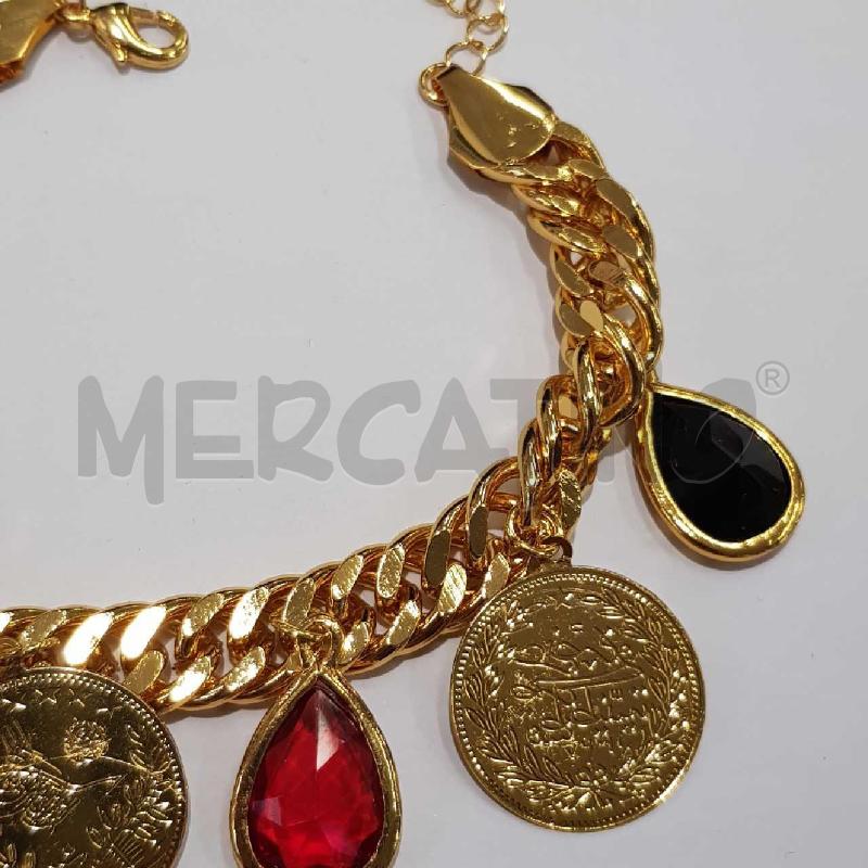 BRACCIALE CHARM MONETE E SILM PIETRA  | Mercatino dell'Usato Civitavecchia 3