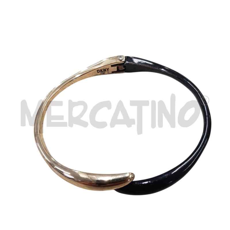 BRACCIALE DKNY MOLLA DORATO NERO | Mercatino dell'Usato Civitavecchia 2