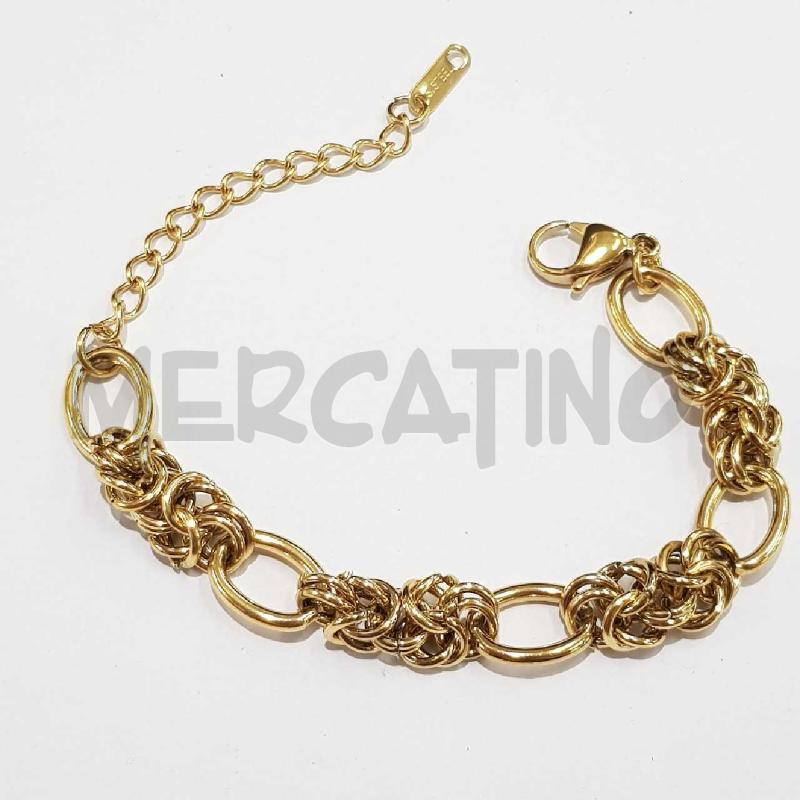 BRACCIALE DORATO CATENA  | Mercatino dell'Usato Civitavecchia 1