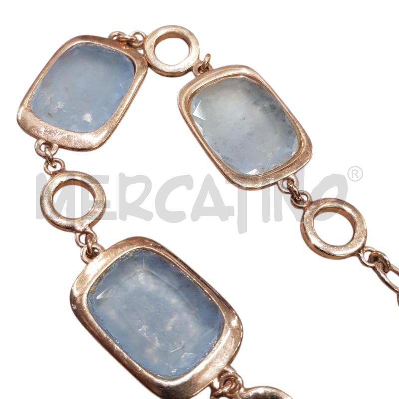 BRACCIALE LUCOS PIETRE AZZURRE | Mercatino dell'Usato Civitavecchia 1